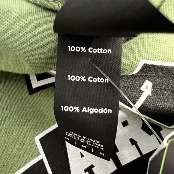 District Men’s Crew Neck Short Sleeve Area 51 T-Shirt Green/Multi M New - Picture 8 of 9